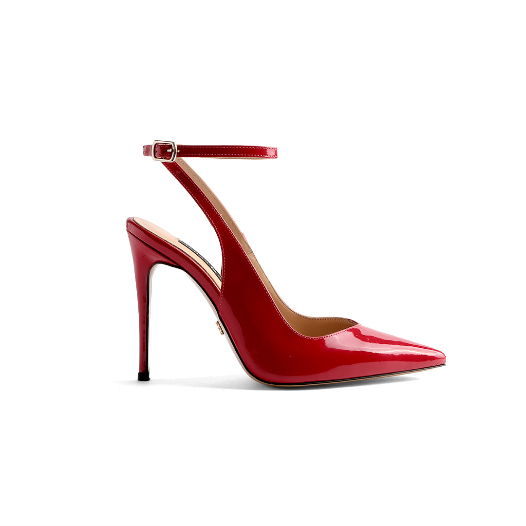 Qırmızı laklı dəri