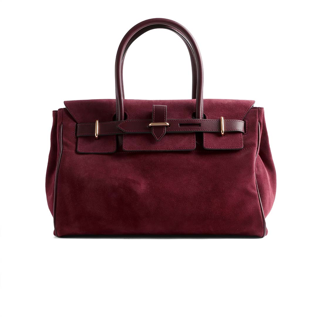 TÜND QIRMIZI (BORDO) NABUK DƏRİ